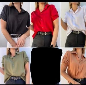 Camisas Manga 3/4  Talles 2,3,4,5,6 X Curva - Miniatura 2