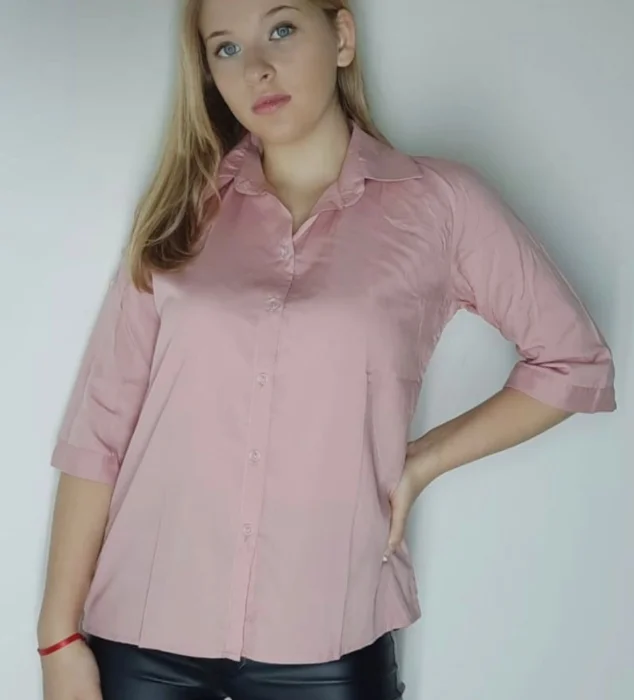 Camisas Manga 3/4  Talles 2,3,4,5,6 X Curva