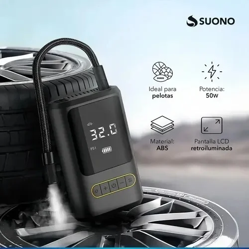 Compresor Inflador 2000mah Cda-2