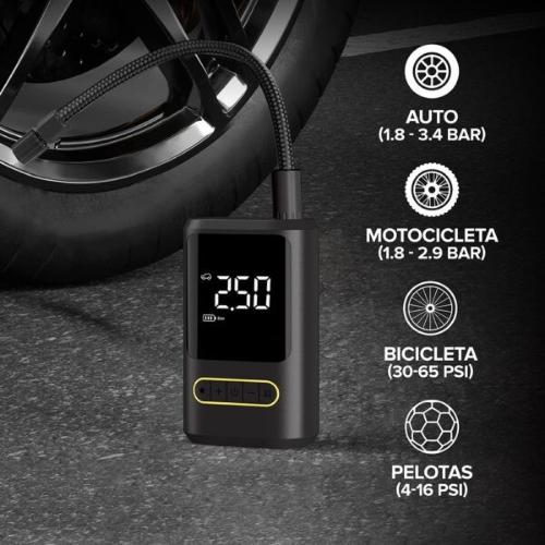 Compresor Inflador 2000mah Cda-2 - Miniatura 4