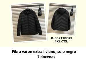 Camperas  Pluma Varon y Dama Booty Talla Especial - Miniatura 2