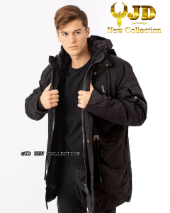 Parka Yd de Hombre Importada con Piel Dentro