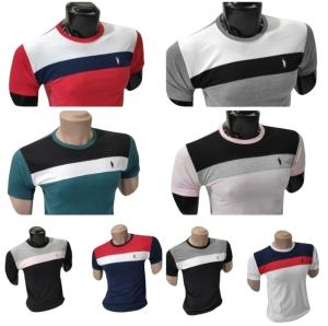 Remeras Algodón Tricolor  Polo Bordadas