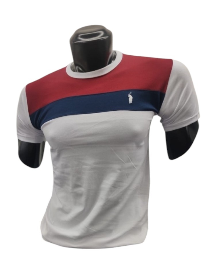 Remeras Algodón Tricolor  Polo Bordadas - Imagen 2