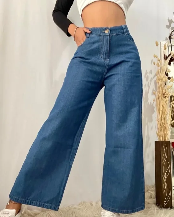 Jeans Wide Palazo