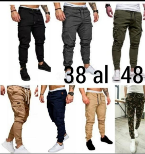 Pantalon Cargo Gabardina - Miniatura 2