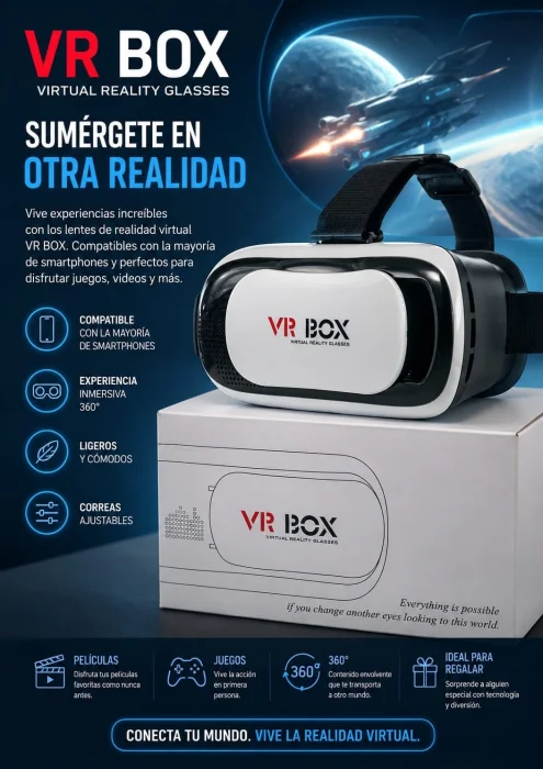 Lente Vr Box sin Control