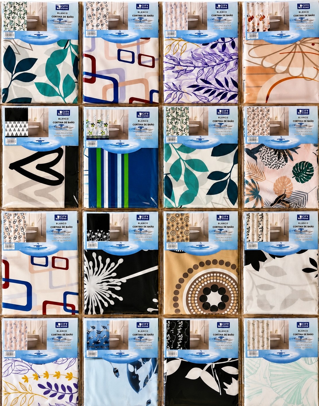 Cortina de Baño de Razo Estampada - Imagen 2