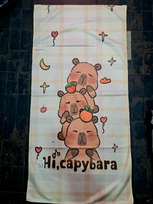 Toallón Capibara Microfibra