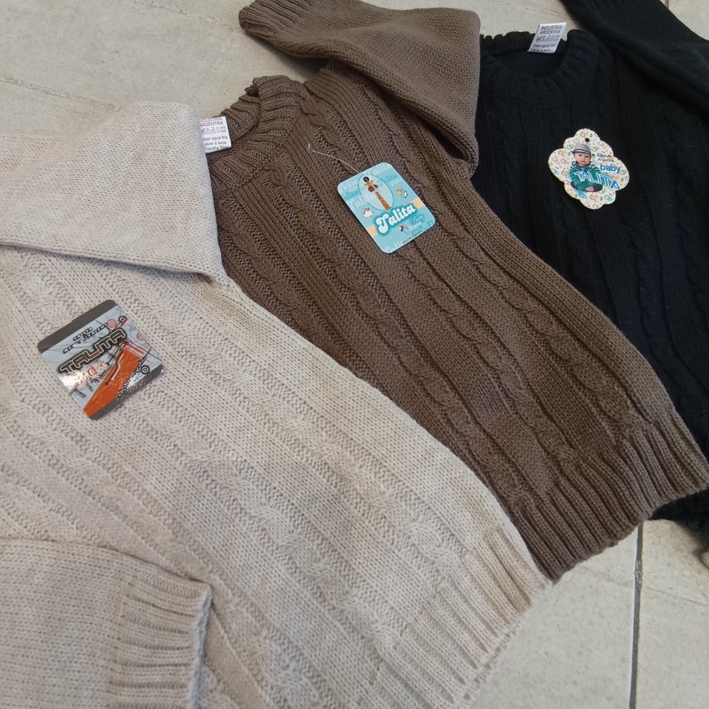 Sweater Trenzado Bebé - Imagen 2