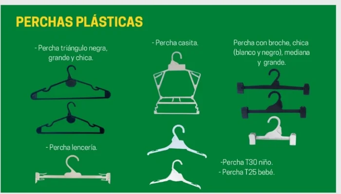 Perchas de Todo Tipo