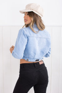 Campera Jeans Rijido  Moom con Pinzas - Miniatura 3