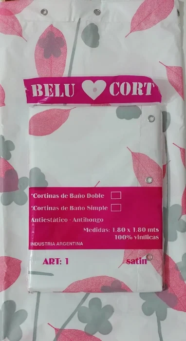 Cortina de Baño Doble Premium