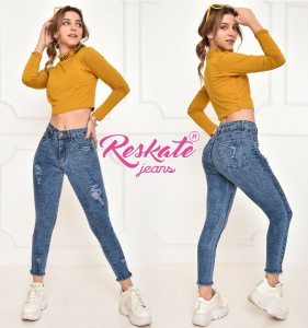 Pantalón Jeans Premium Nevado C/rotura