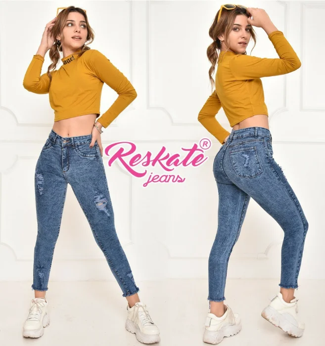 Pantalón Jeans Premium Nevado C/rotura