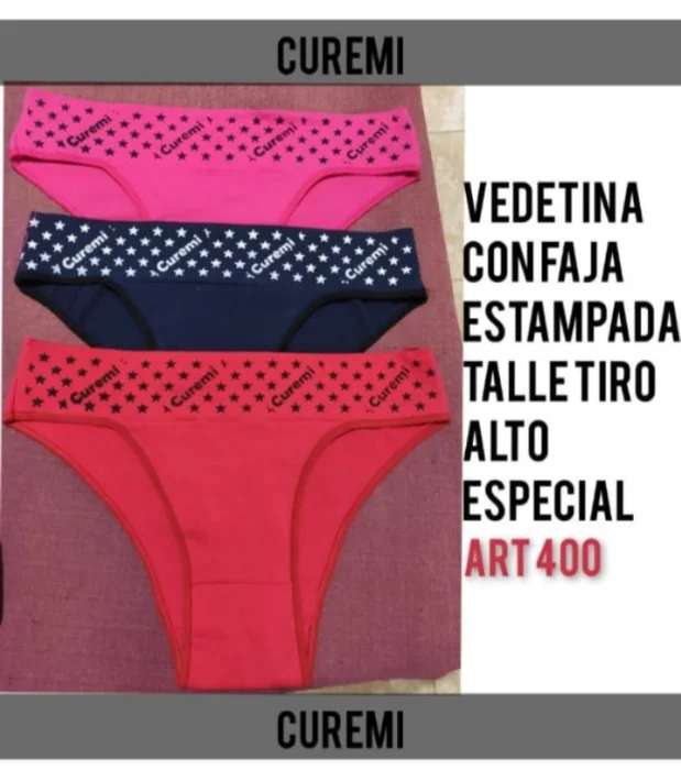 Vedetina con Faja Especial Tiro Alto Curemi