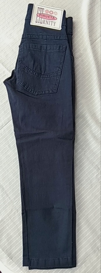 Pantalón de Gabardina Niña Elastizada - Imagen 2