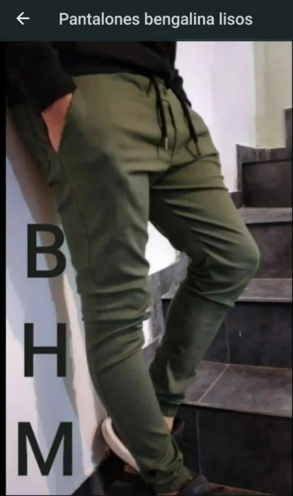 Pantalones Jhoguers Lisos de Bengalina