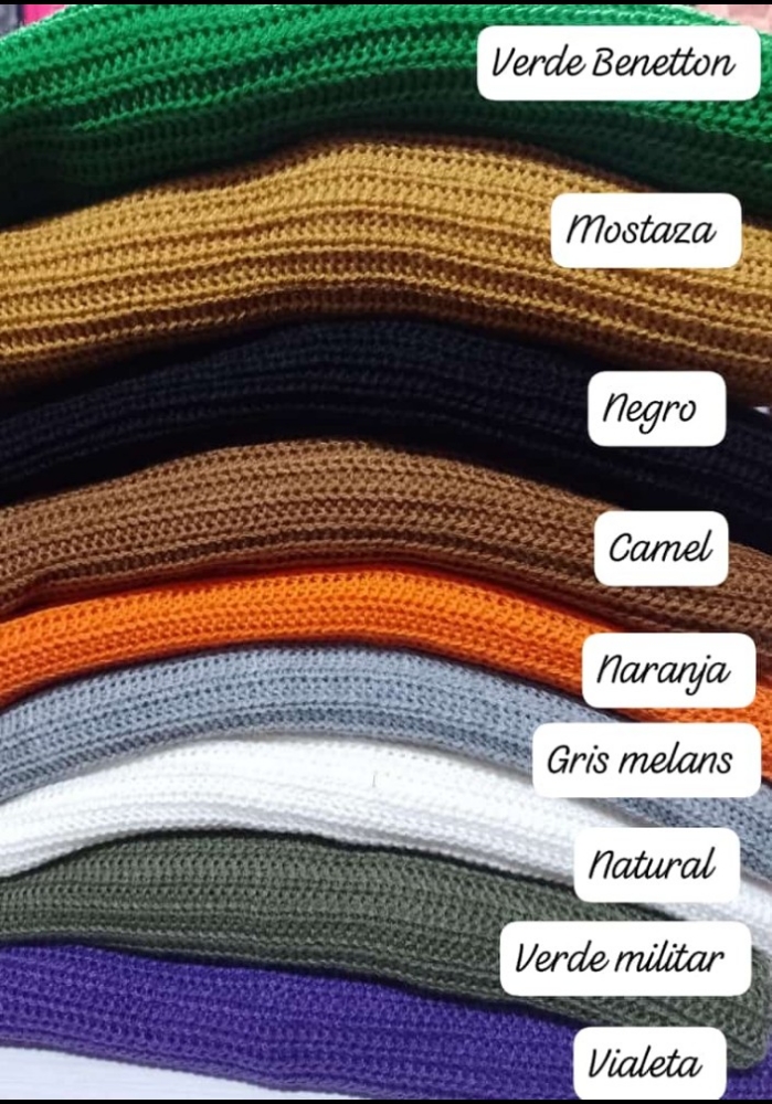 Maxi Swueters Cuello Bote - Imagen 3