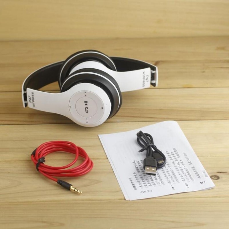 Vincha P47 Bluetooth S/cable Aux Ht-47 - Imagen 6
