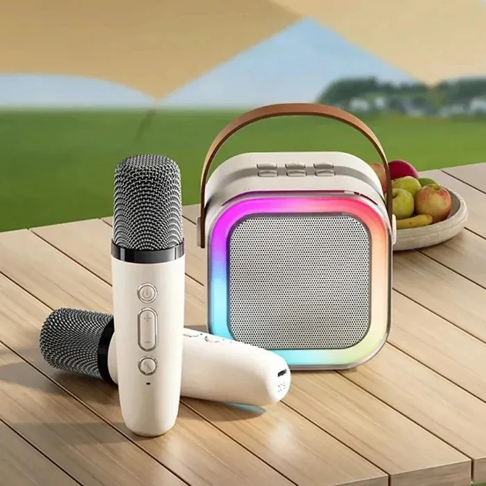 Parlante Karaoke C/ un Microfonos
"k12"