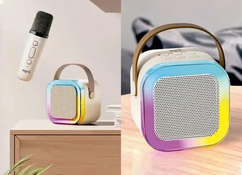 Parlante Karaoke C/ un Microfonos
"k12" - Imagen 4