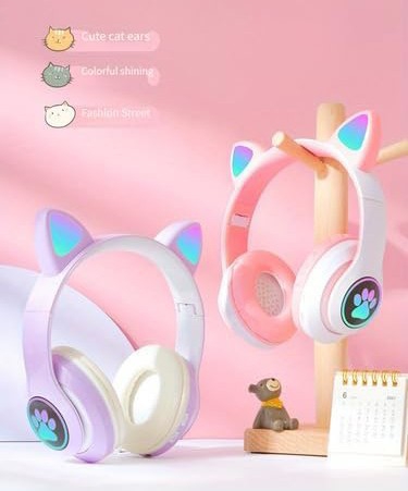 Vincha Gatito Aux Bt con Luz - Imagen 2