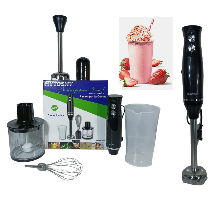 Set Mini Pimer 4 en 1 500w 2 Velocidades - Imagen 7
