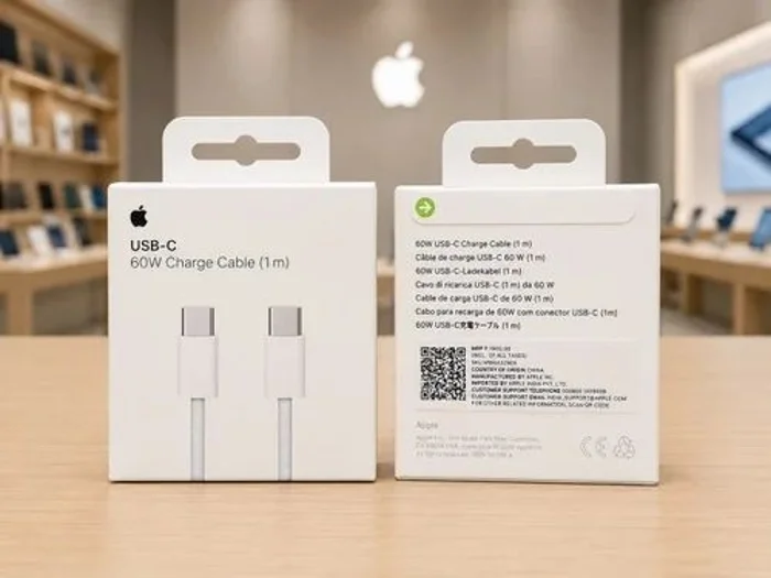 Cable Tipo C a Tipo C 1m Iphone Mallado