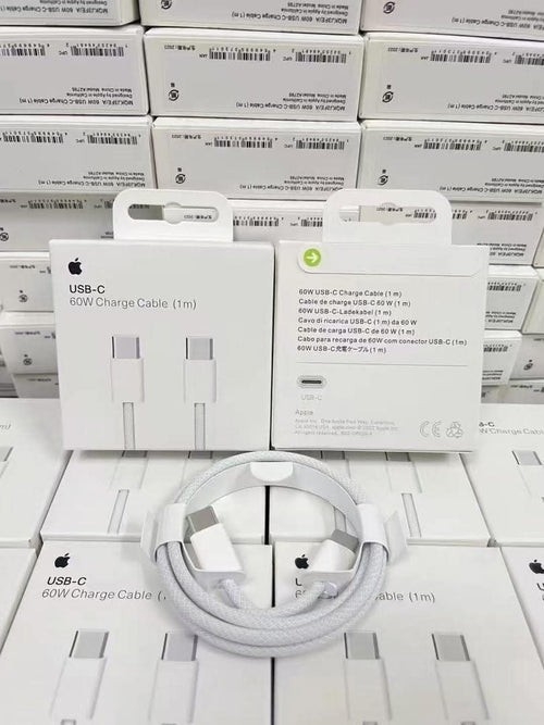 Cable Tipo C a Tipo C 1m Iphone Mallado - Imagen 2