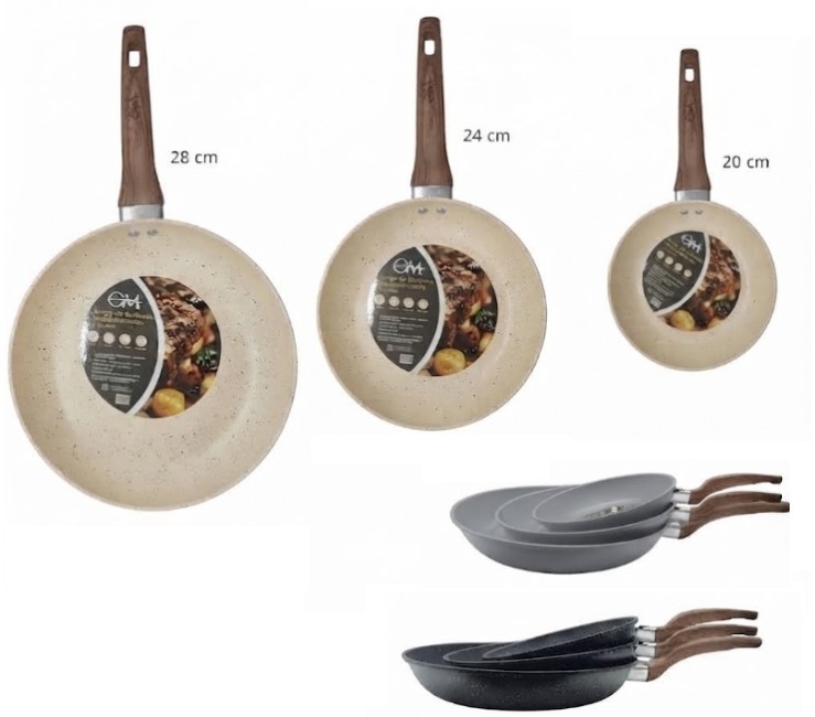 Set de Sartenes Antiadherentes 3pcs - Imagen 6