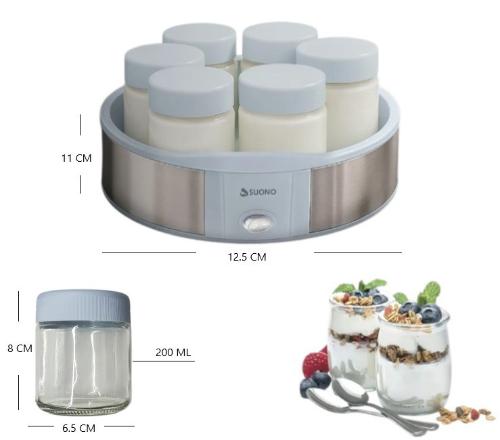 Yogurtera con 7 Vasos de Vidrio - Miniatura 5