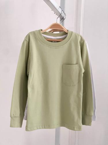 Camiseta Lisa con Bolsillo de Algodón Niño (curva de 7) - Miniatura 5