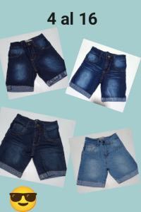 Bermudas de Niño Elastizados