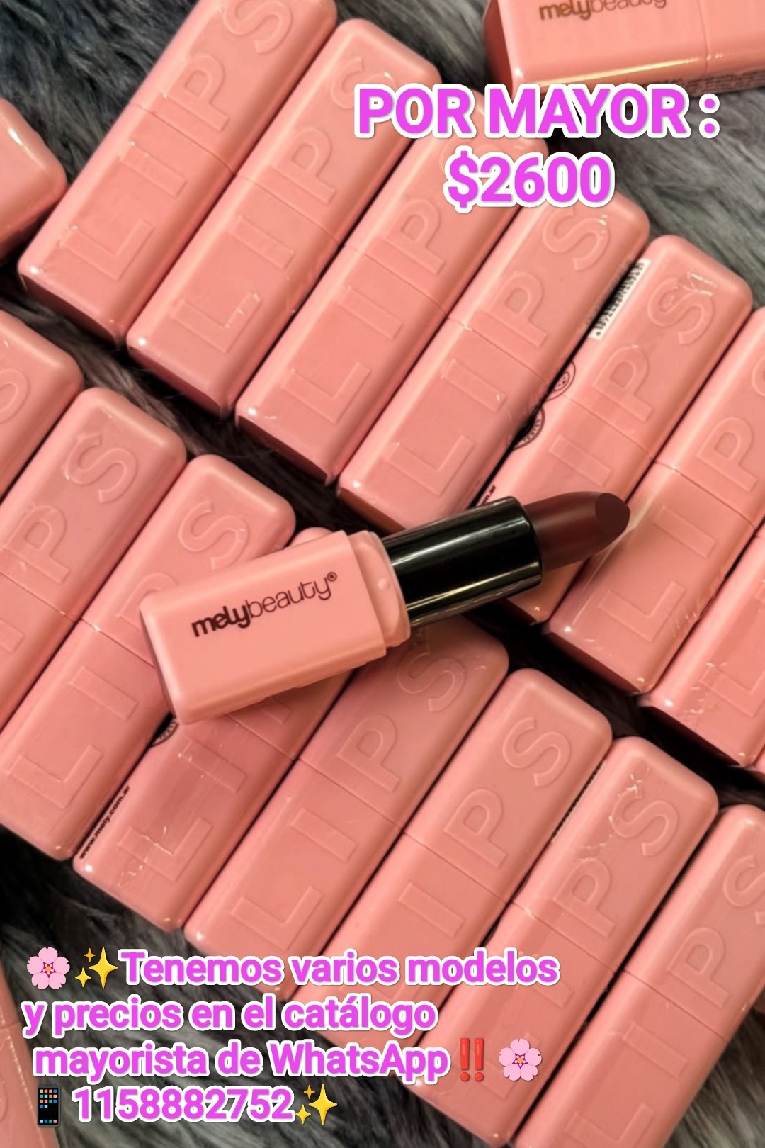 Labial Matte en Barra de Mely (aprobado por Anmat) - Imagen 1