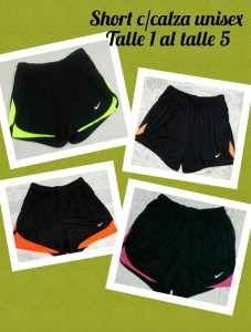 Ropa Deportiva  Short con Calzas Damas - Miniatura 2
