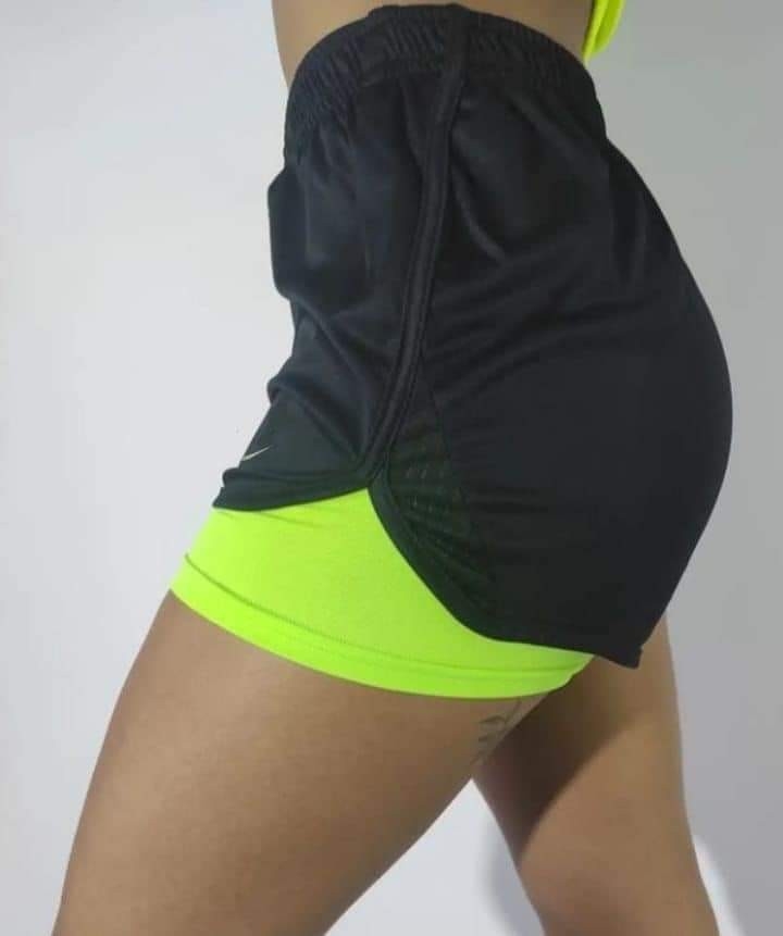 Ropa Deportiva Short con Calzas Damas - Imagen 5
