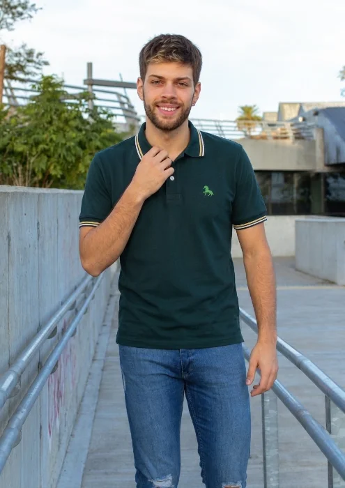 Chomba Bordado de Hombre
