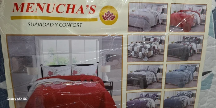 Cubrecama King Size + Funda de Almohada
