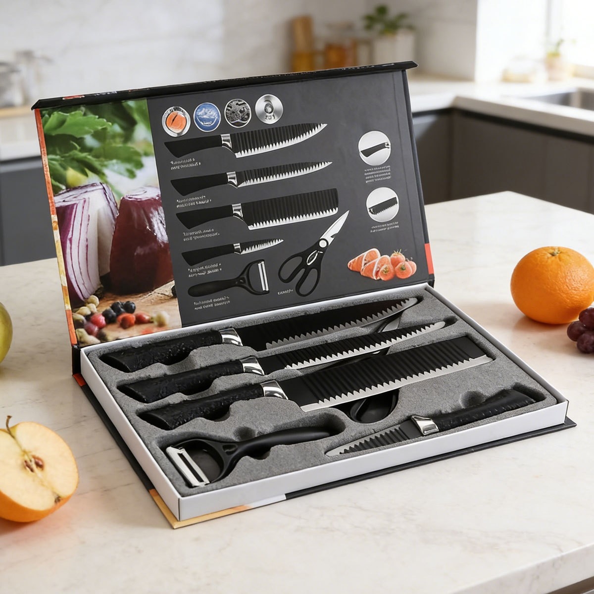 Set Cuchillo X 6pcs Jean Cartier - Imagen 2