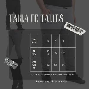 Babucha Talle Especial Rustica - Miniatura 7
