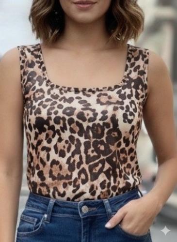 Musculosa Print Morley 2en1,  X Talles