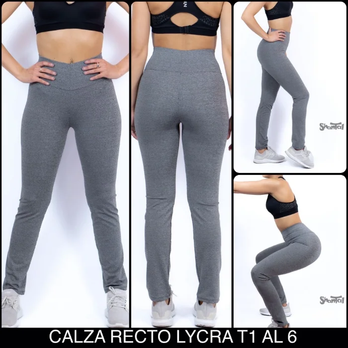 Calza Recto Lycra Deportivo