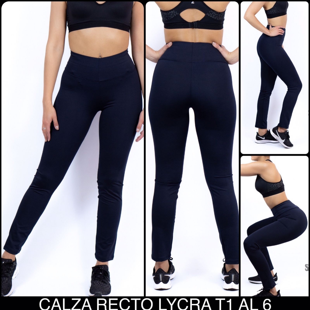 Calza Recto Lycra Deportivo - Imagen 2