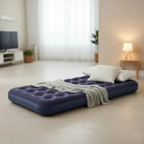 Colchon Inflable + Inflador Manual