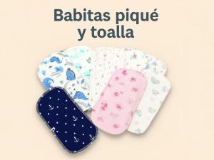 Babita de Pique y Toalla Estampada Pack por 12 "ruben Babies"