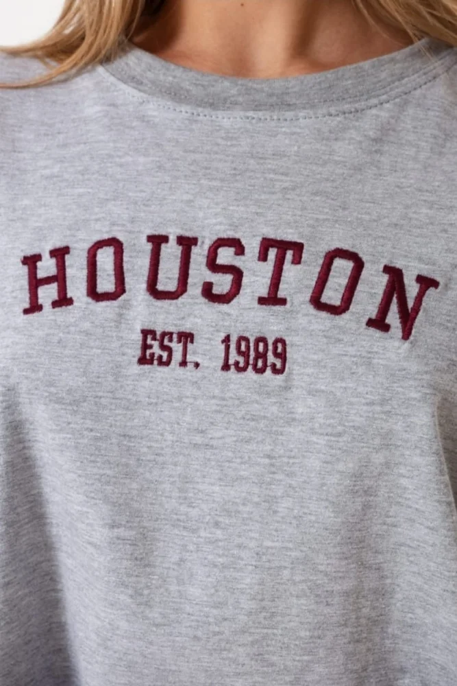 Remeras Bordadas Over Houston/california/ny - Imagen 3