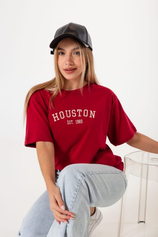 Remeras Bordadas Over Houston/california/ny - Imagen 6