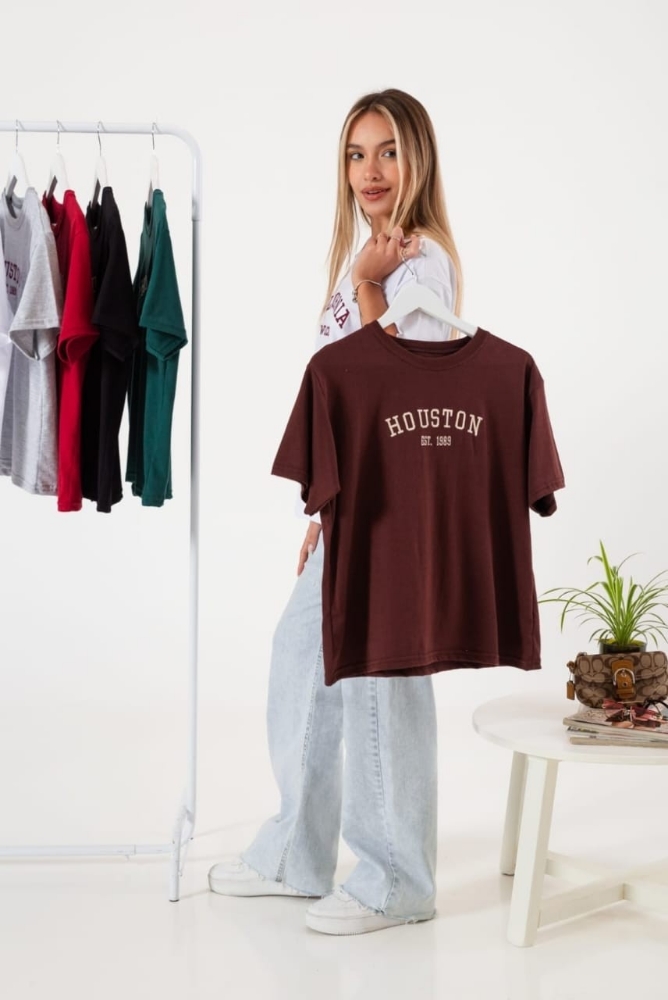 Remeras Bordadas Over Houston/california/ny - Imagen 7