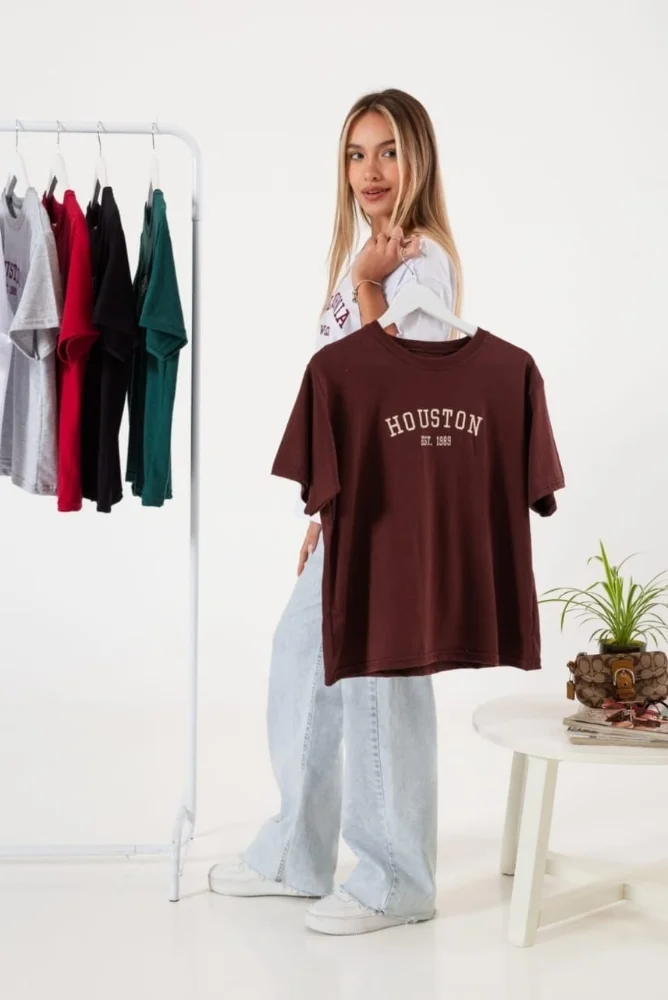 Remeras Bordadas Over Houston/california/ny - Imagen 7